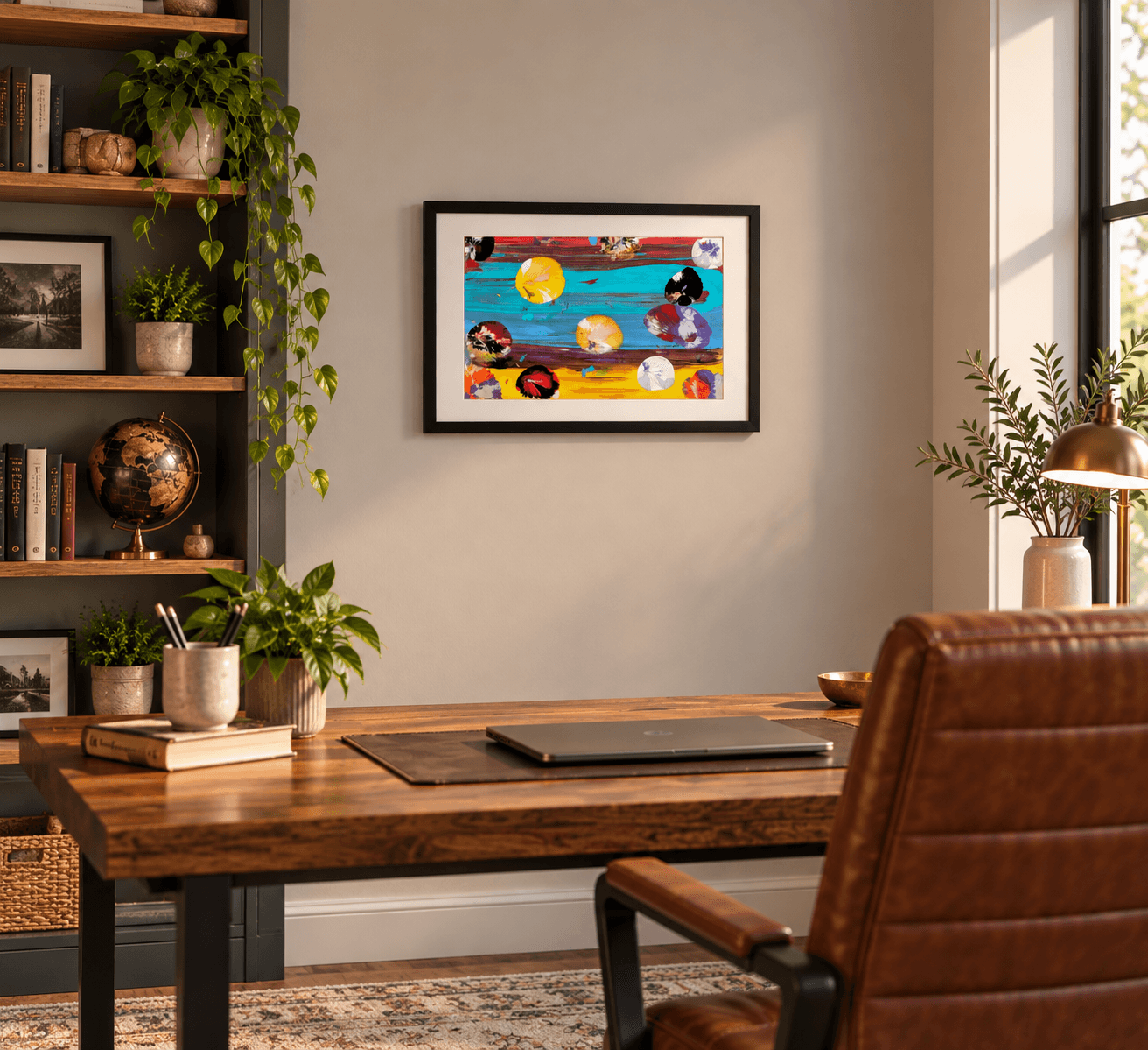 Release 1 | Abstract Acrylic by Canadian artist Mark Thompson